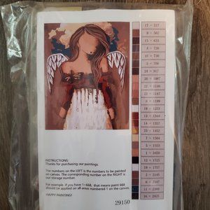 New Angel 40x50 canvas paint by number kit